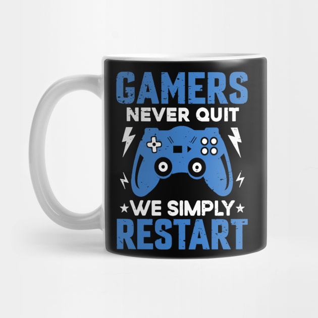 Gamers Never Quit by AbundanceSeed